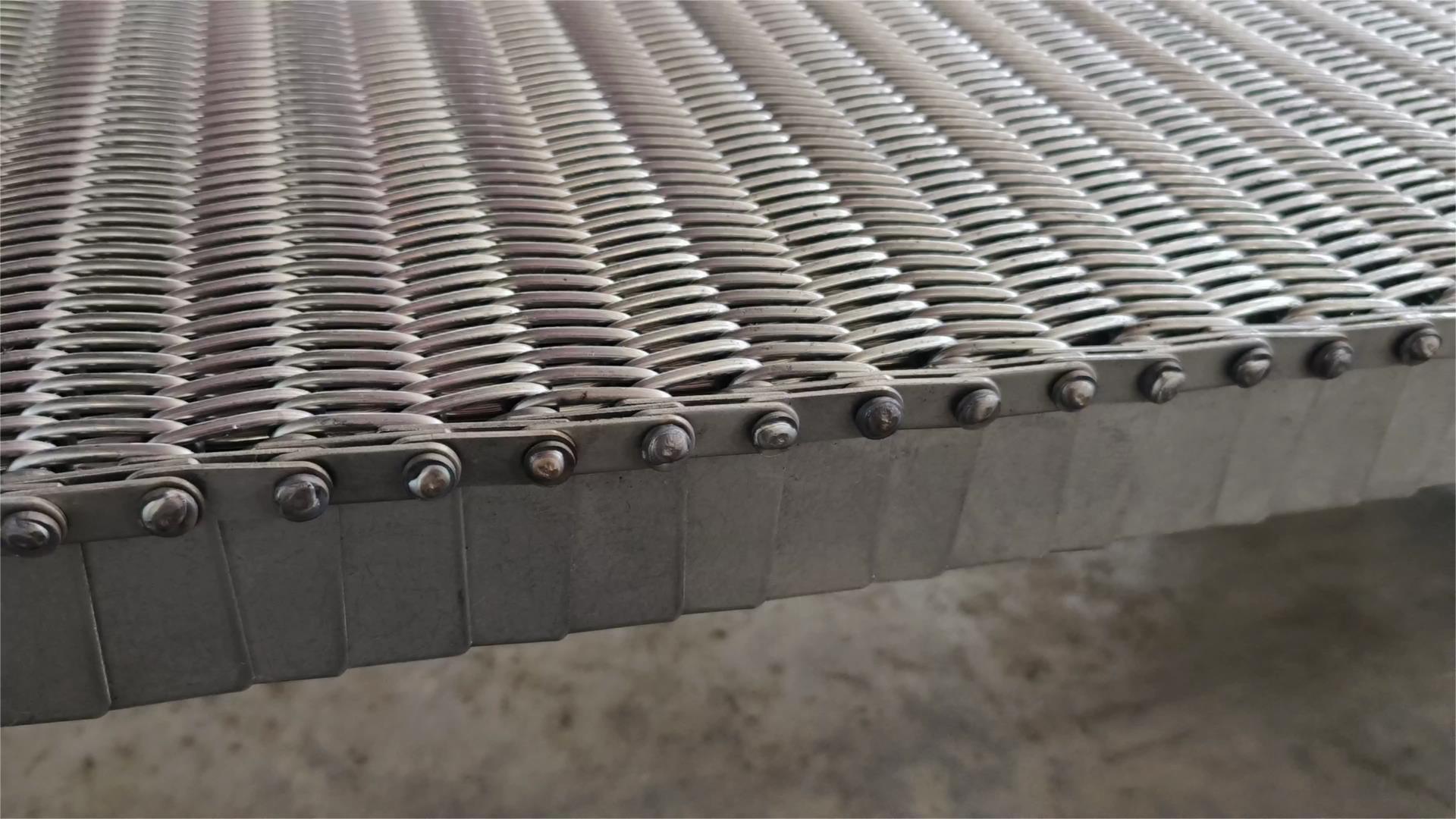 高溫網帶壽命長工藝升級-三保險網帶來啦！